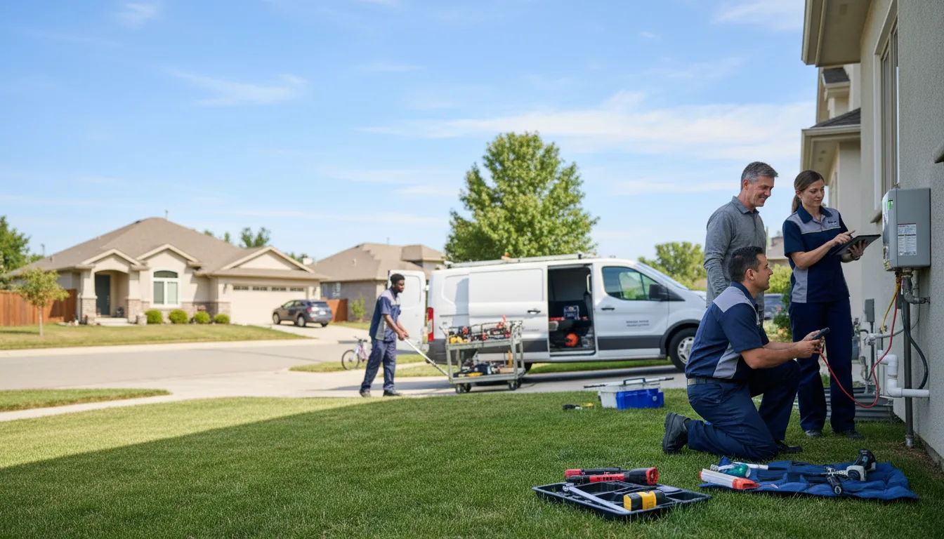 Tankless water heater service in California City, CA